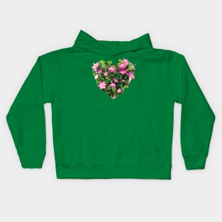 Clematis - Clematis on a Trellis Kids Hoodie